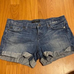 banana republic jean shorts